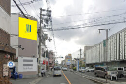 堺市東区日置荘西町の野立て看板枠